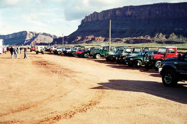 The Broken Birfield Bar parking lot